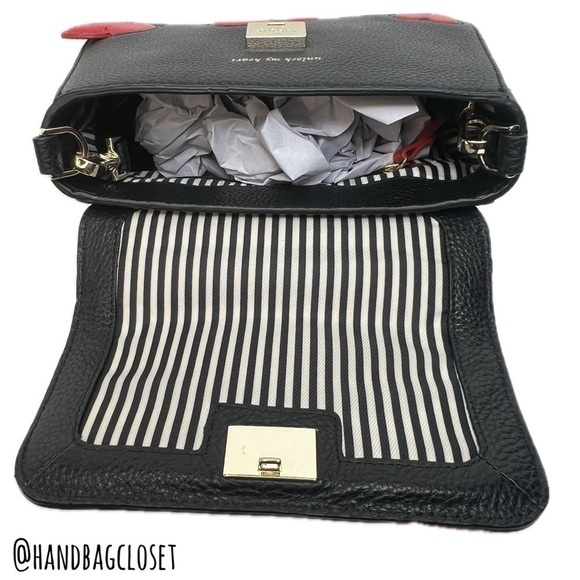 Kate Spade Red Heart Valentine’s Day Alexya Rare Novelty Bag - Picture 8 of 16